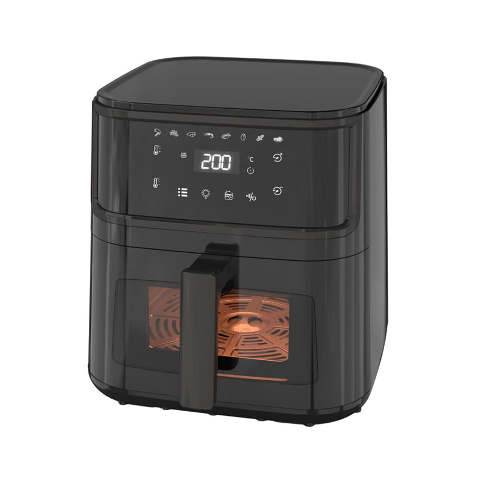 Bærbar smart LCD Visual Air Fryer