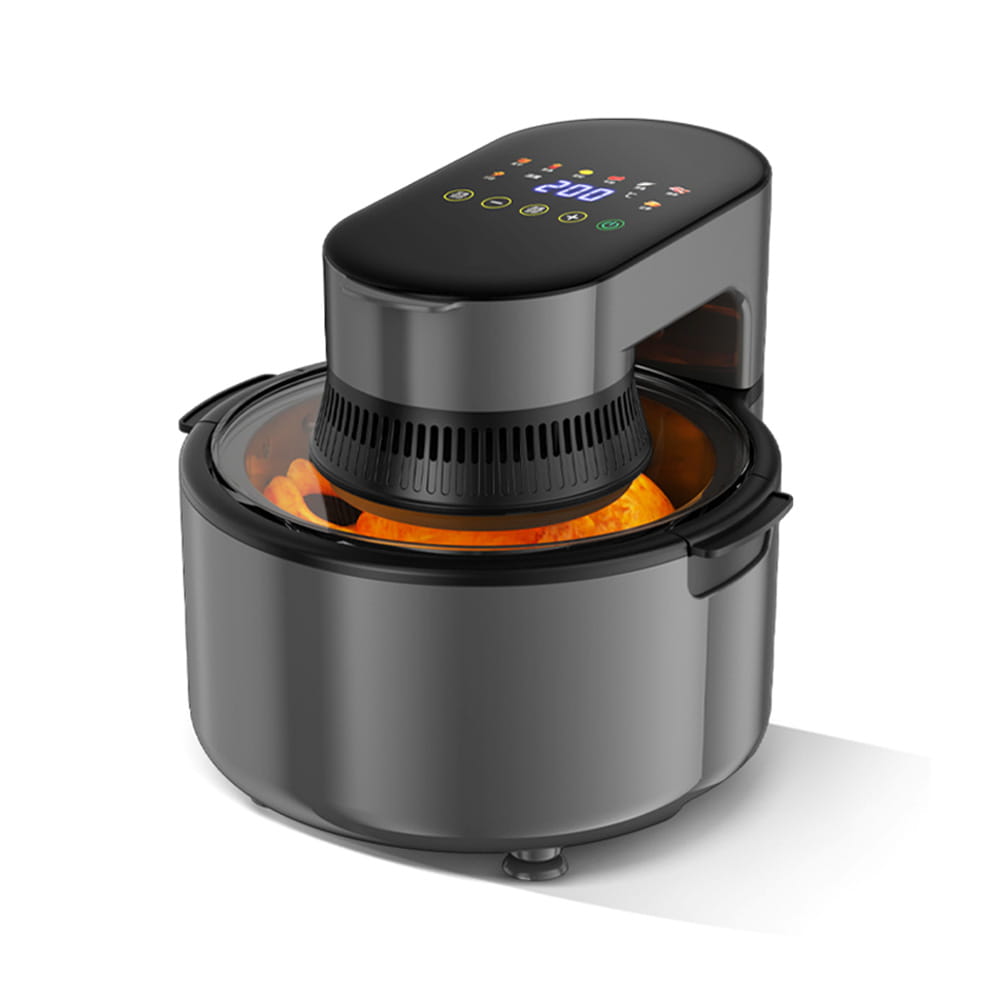 5L Køkken LCD Air Fryer med anti-skålende håndtag